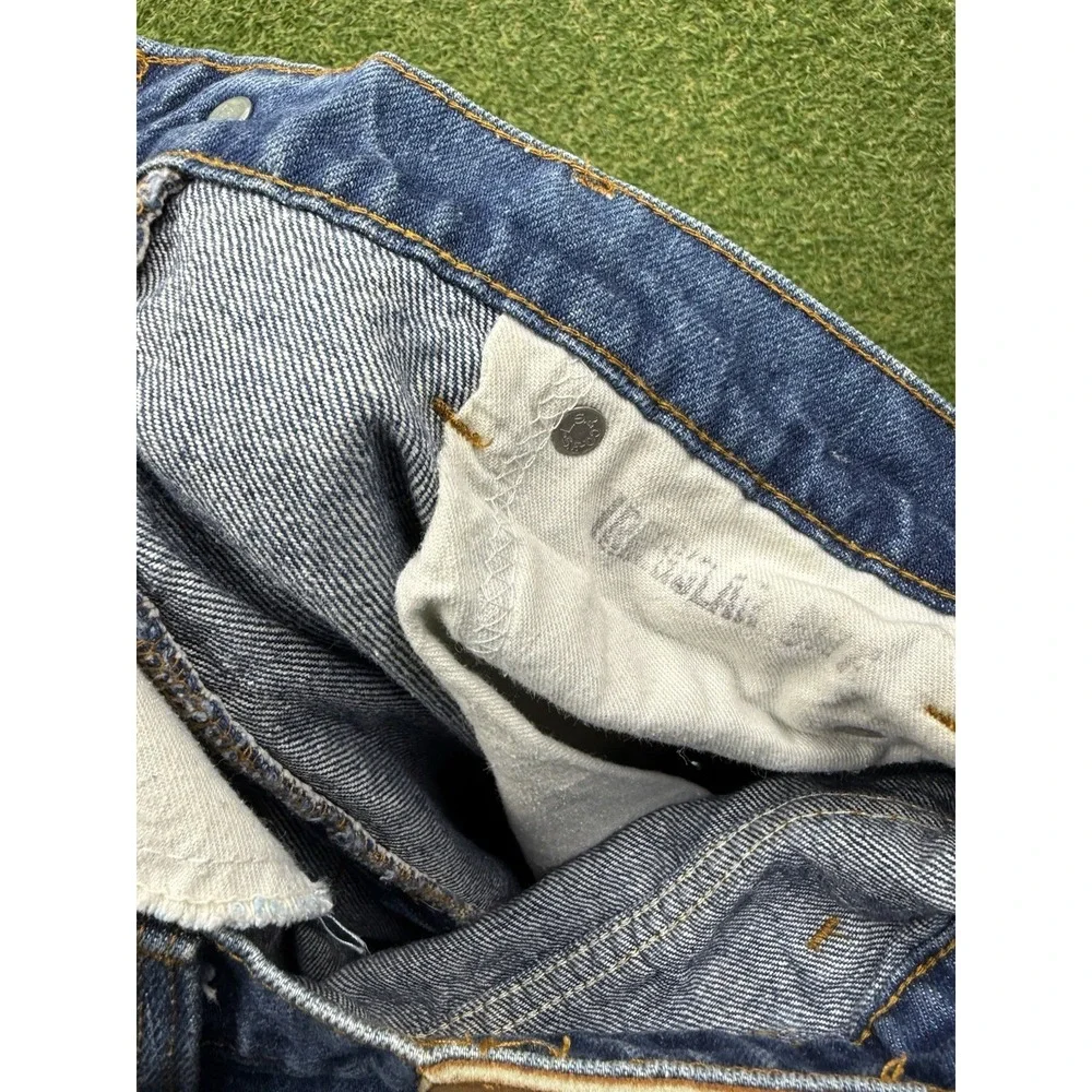 Levis 517 Orange Tab Jeans Mens 32x27 80s Dark Wash Denim Bootcut Flare Work
